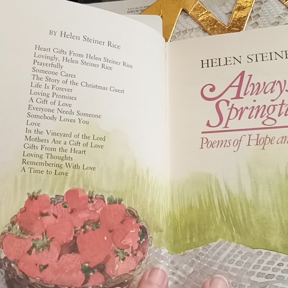 Gratitude Journal with Helen Steiner Poem Book - Picture 4 of 8